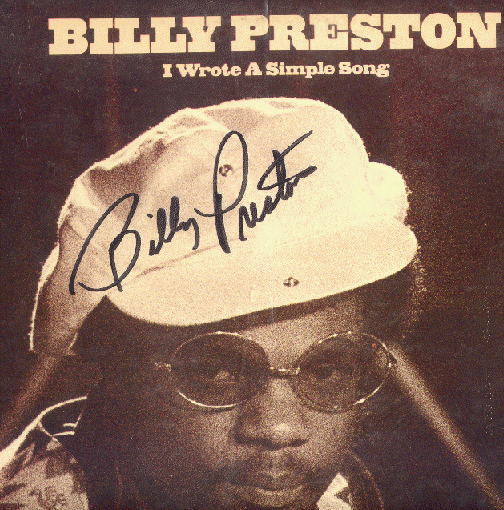 I Wrote a Simple Song by Bill Preston