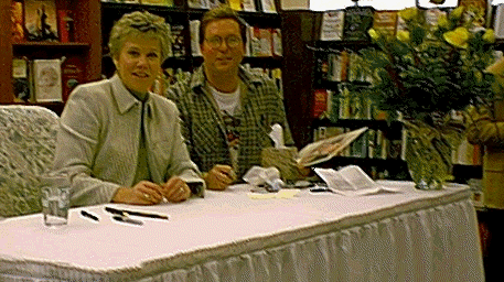 Anne and I at Borders