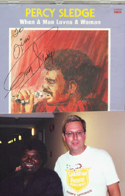 Smooth 60's soul singer Percy Sledge