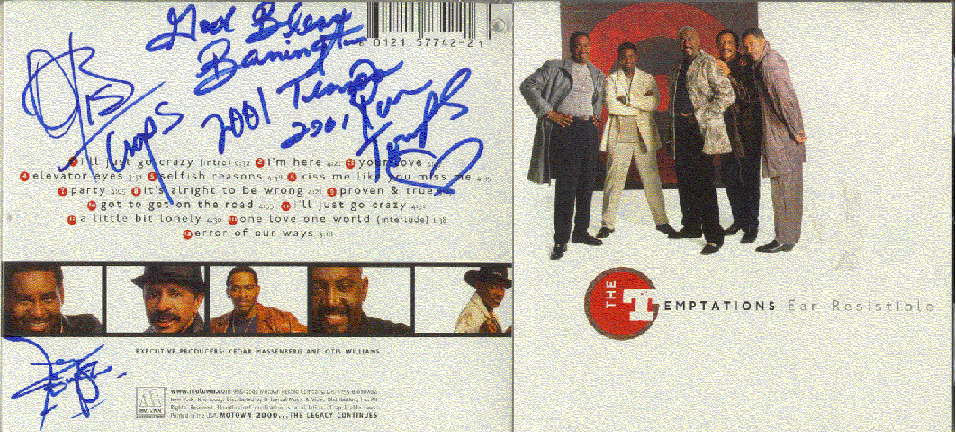 The Temptations' "Ear-Resistible"