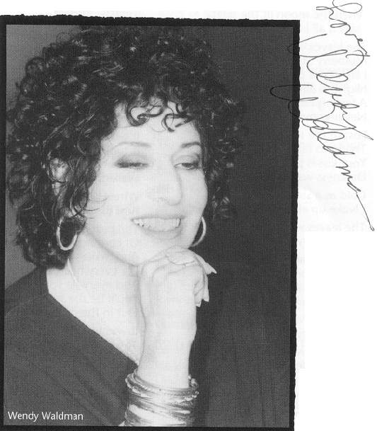 A signed photo of Wendy Waldman