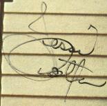 The signature of Jessi Colter, Waylon's wife and a musician/singer in her own right.