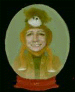 Monkey Head Egg - Copyright (c) 2001 by LPT Scott.