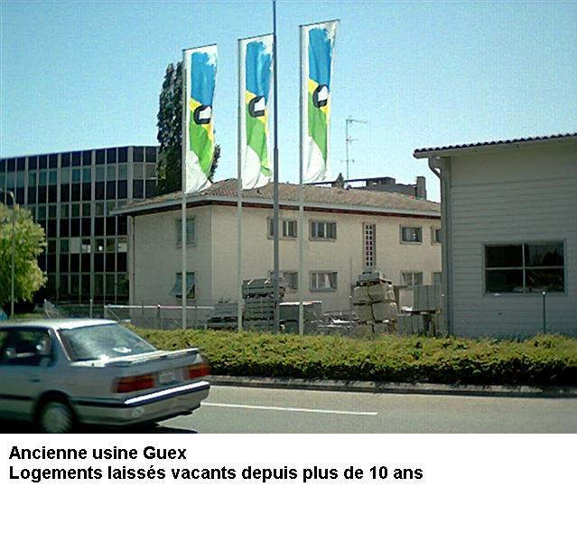 quatre appartements vides
