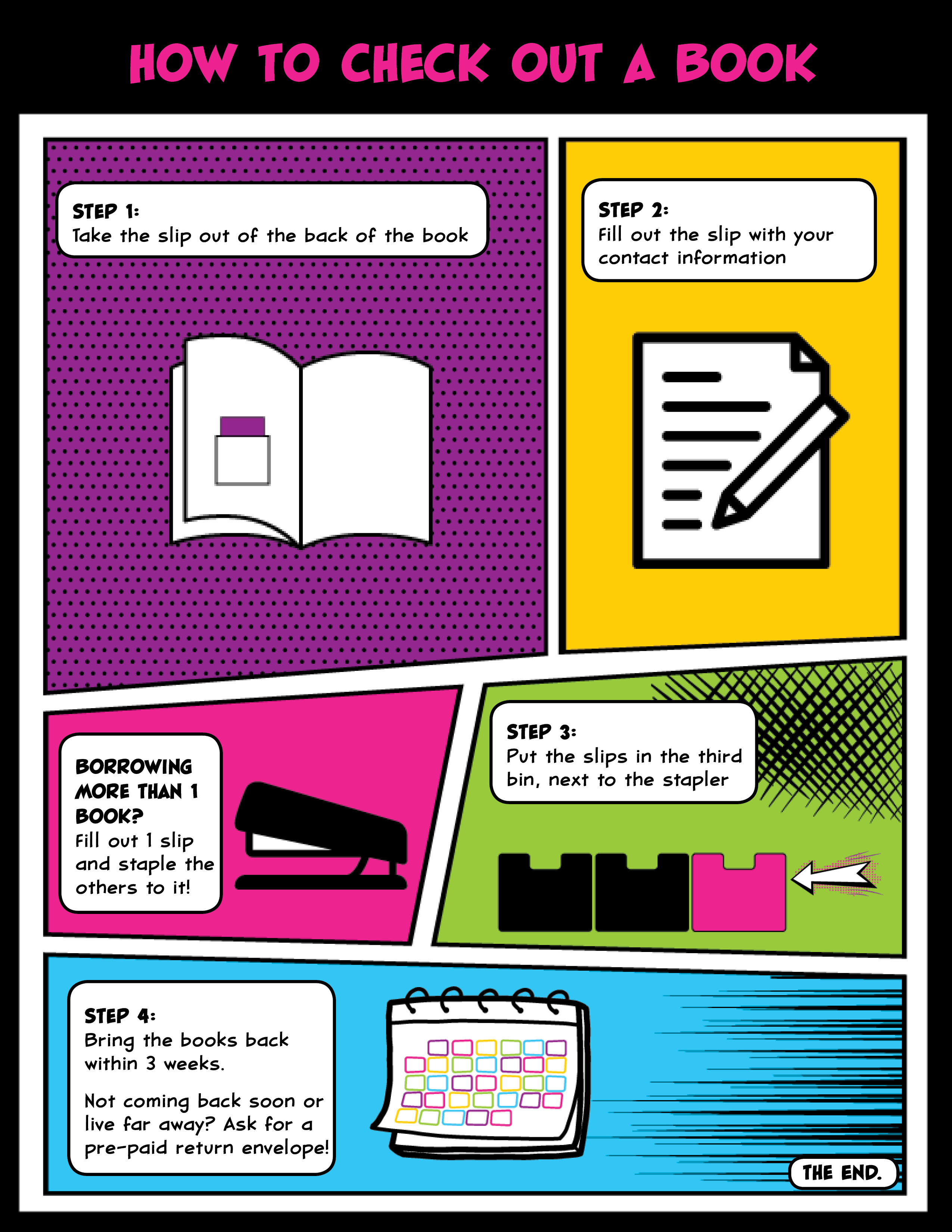 How to Check Out a Book