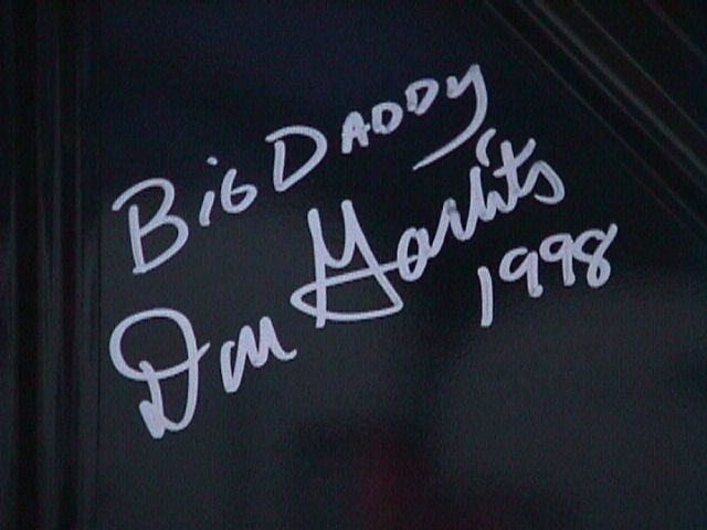 Big Daddy Don Garlits Signature on Trunk Lid