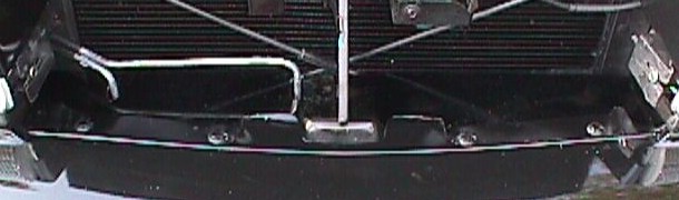 Front of Radiator Area Cover