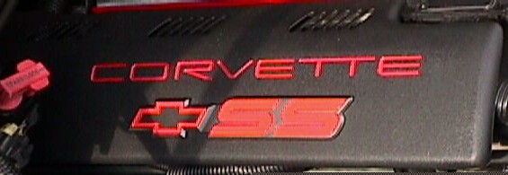 Left Corvette Fuel Inj Cover