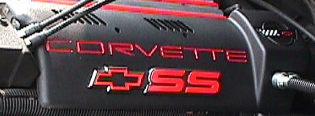 Right Corvette Fuel Inj Cover