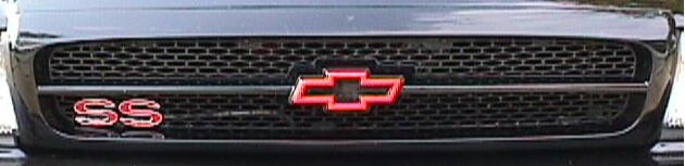 Front Grill w/Red Cavalier Bowtie