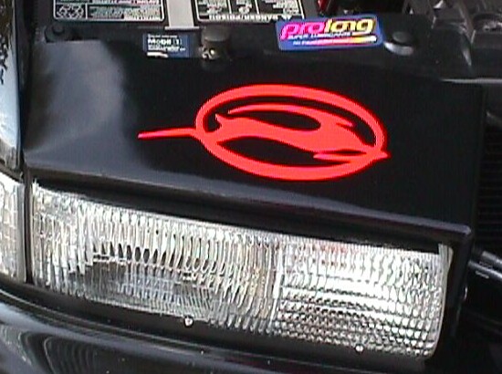 Left Headlight Area Cover