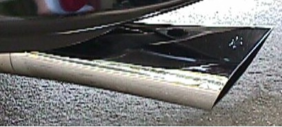 Left Chrome Exhaust Tip