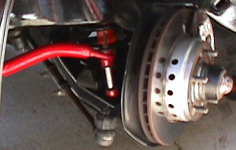 Powder Coated F-Body Front Sway Bar
