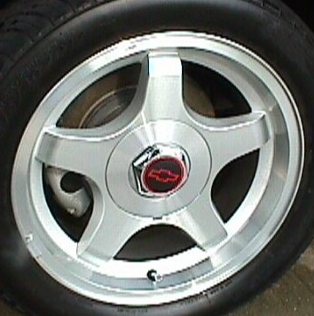454 SS Red Bowtie Centers