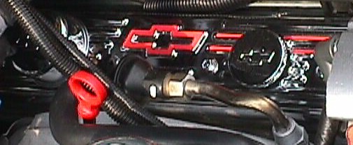 Left Chrome Valve Cover
