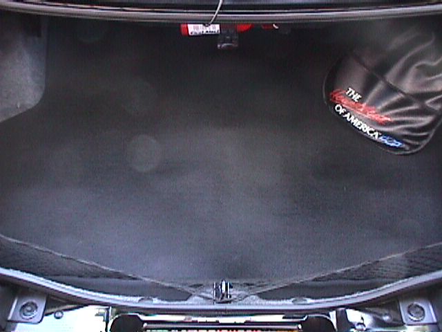 Black Rubber Trunk Mat