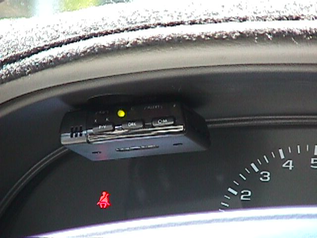 Whistler 2290 Remote Radar Detector Control Panel
