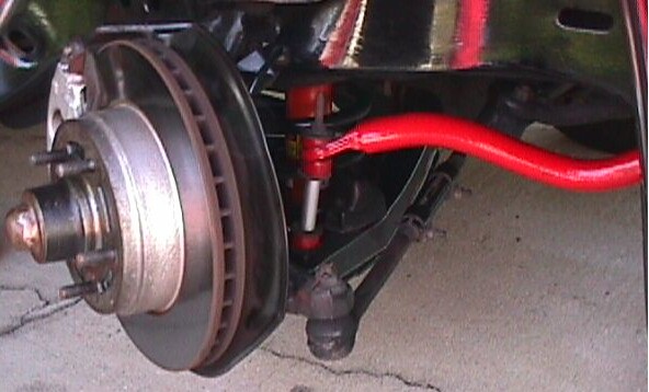 Powder Coated F-Body Front Sway Bar