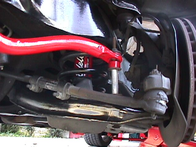 Left front shock