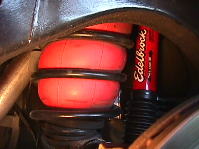 Right rear shock