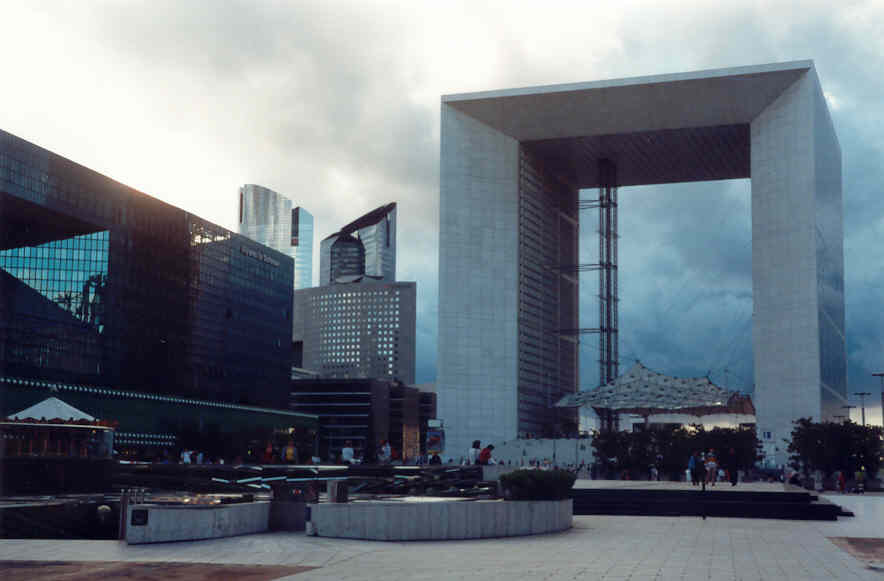 The New Arch at La Defense, Paris