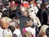 Kelsey Grammer and his wife talking with Charles S. Dutton