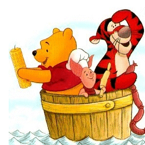 pooh and friend