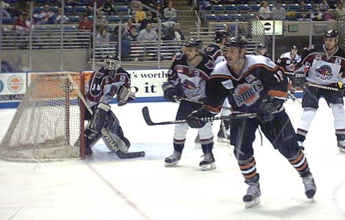 Komets Win against Ice Hogs