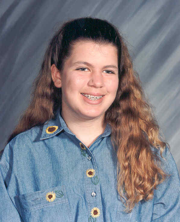 I liked my hair like that... I made that shirt too...