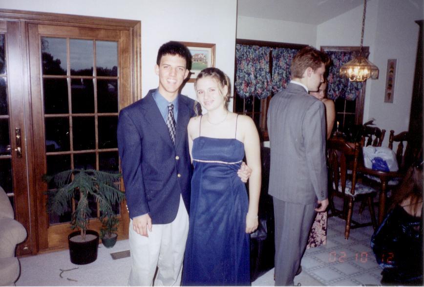 Look at him...with my homecoming date...