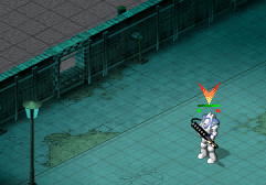 Using the Vision Tool. The Commander can't see the insides of the room-