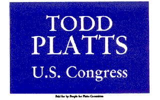 TODD PLATTS FOR U.S. CONGRESS- 19TH DISTRICT