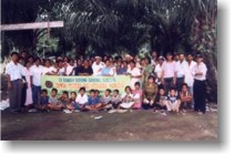Courtessy of the training participants on the impact of pesticide towards human health.