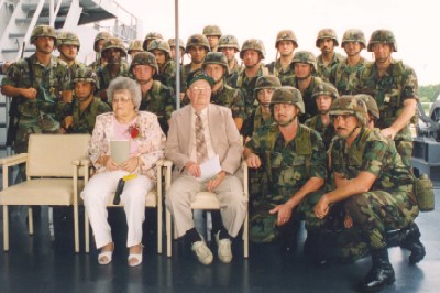 Plankowners and Mrs. Loux