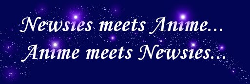 newsies meets anime... anime meets newsies...