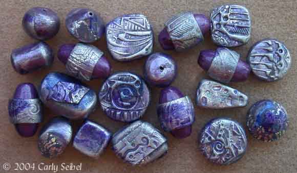 LuBelle Beads-Purple & Silver Bead Set (50kb)