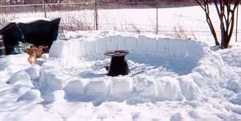 My First Igloo Attempt