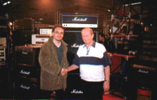 1998 alla Fiera degli Strumenti Musicali di Rimini