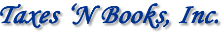 Logo for Taxes 'N Books, Inc.
