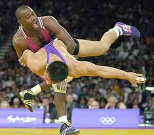 El cubano en su participaci�n ol�mpica del 2000