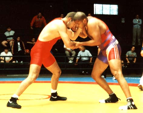 Dar�o Cardozo (de azul) en la final del Sudamericano 97. Clicke� para agrandar..