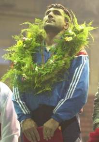 El ruso David Musulbes, medalla de Oro en la categor�a pesada