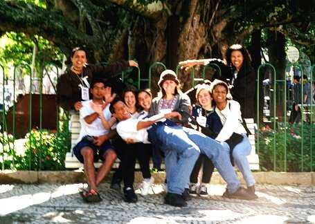Foto Galera no Banco da Pra�a - Centro de Floripa