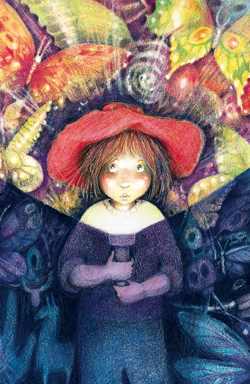 flashlight girl