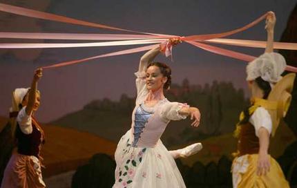Lucinda in La Fille Mal Gardee 2004
