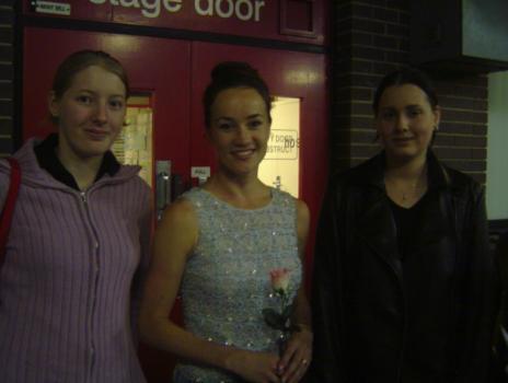 Lucinda after "La Fille Mal Gardee"