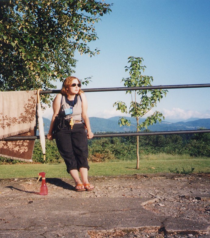 The view from Heritage Park in Mission BC.&nbsp; Mission Folk Music Fest 2000