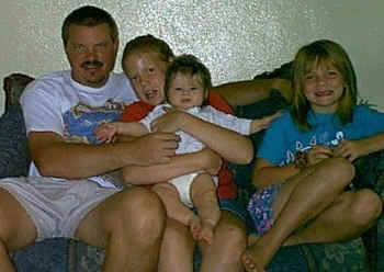 At my neice's place in Florida, July 2001 Vacation.