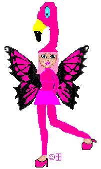 haha.. i made her for my mom. lol.. its a flamingo/butterfly :D