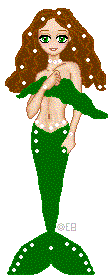 i love love love!!!!! her hair, and the peice of seaweed over her chest :D